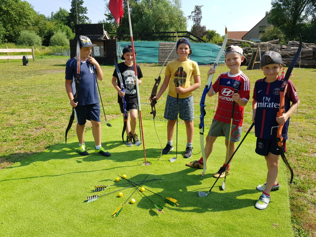 Swing golf archery PARC DE LOISIRS ARCHERY AVENTURES